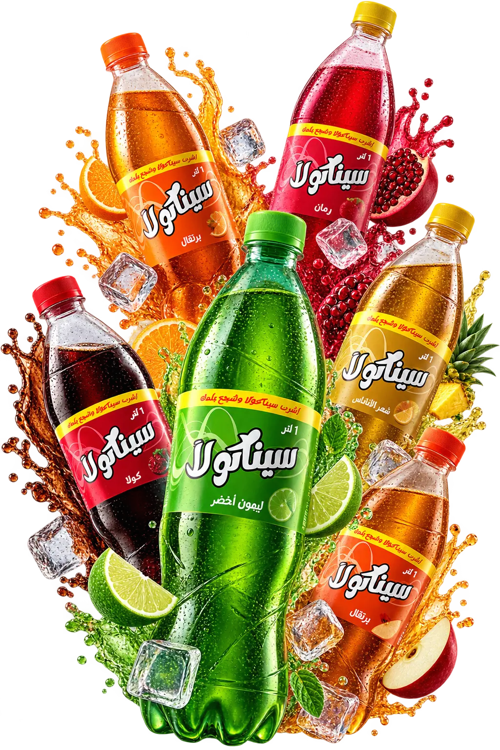 SinaCola multi-flavour beverage portfolio